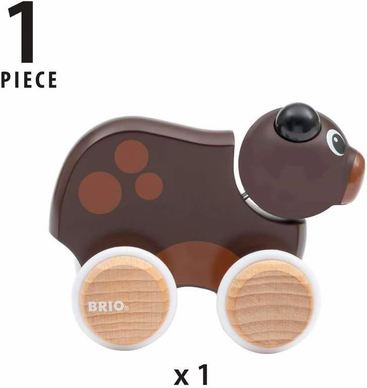 Brio Push Along Bear