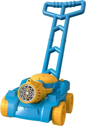 Bubble Lawn Mower for Toddlers,Indoor and Outdoor Push Bubble Blower Machine，Bubble Machine with Gardening Theme，Birthday, Party Favor for Girls and Boys