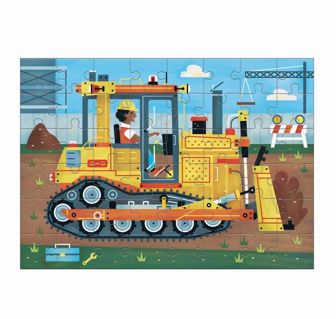 Bulldozer 48 pc Mini Puzzle