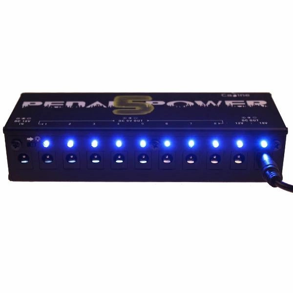 Caline CP-05 10 Isolated Output 9V 12V 18V Guitar Effect Pedals Power Supply
