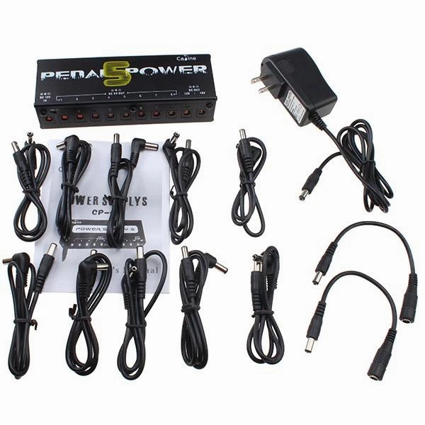 Caline CP-05 10 Isolated Output 9V 12V 18V Guitar Effect Pedals Power Supply