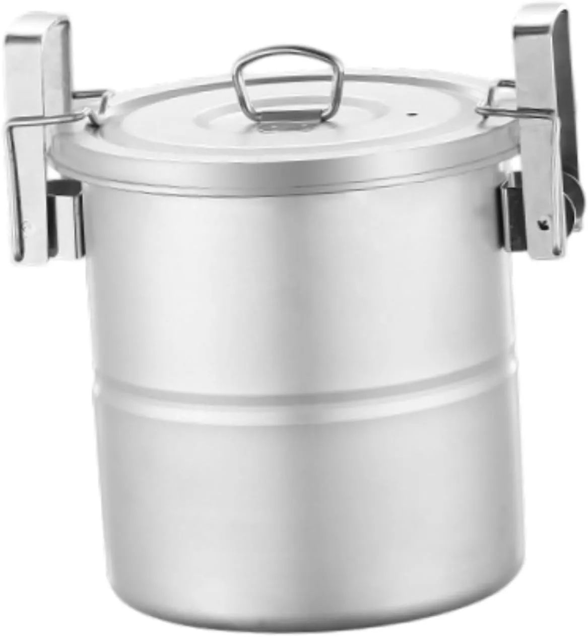 Camping Cooking Pot Outdoor Pot Portable 304 Stainless Steel Campfire Cooking Equipment