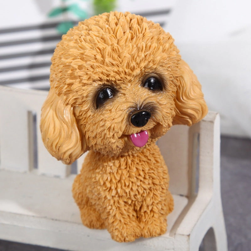 Car Interior Decoration Resin Pet Dog
