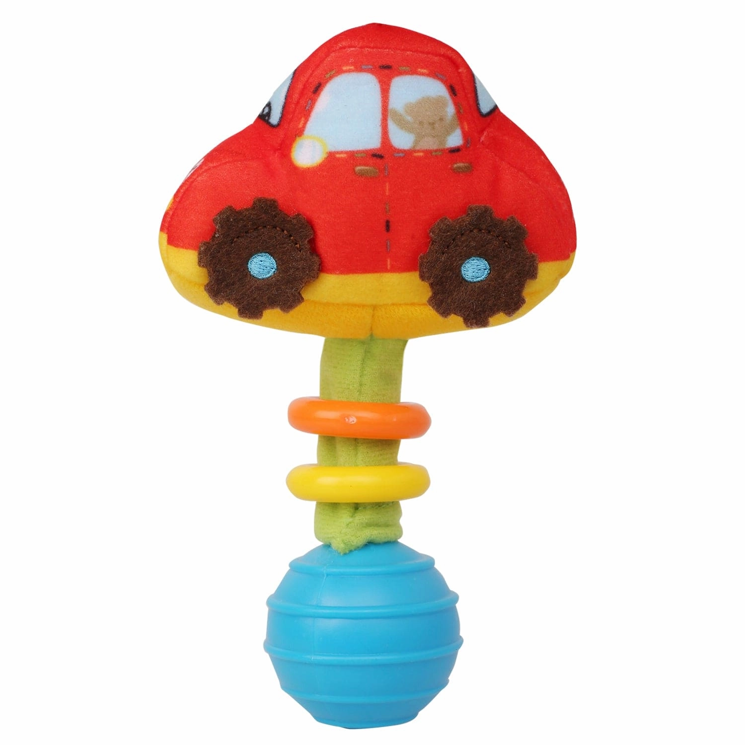 Car Red Handheld Rattle