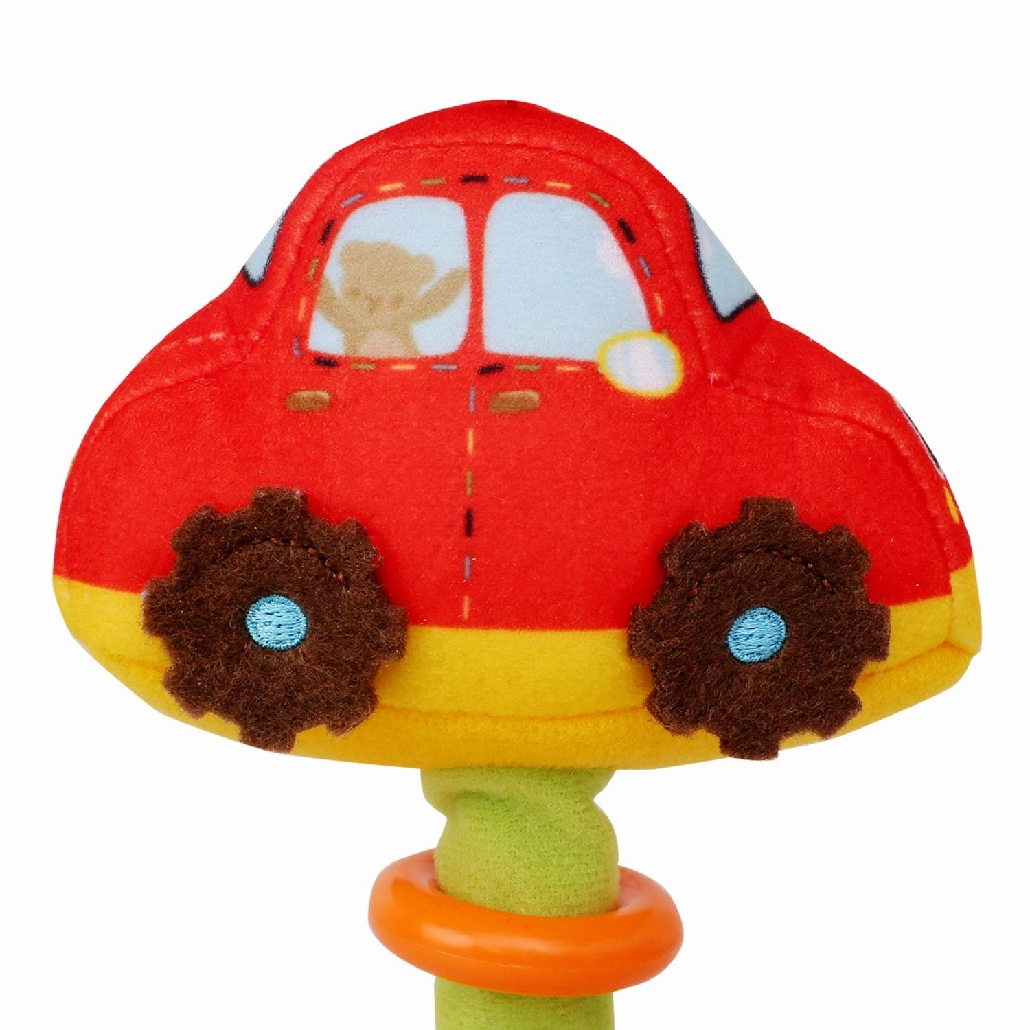 Car Red Handheld Rattle