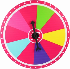 Carnival Wheel for Boys and Girls Classroom Parties Wall Hanging Prize Wheel Toy