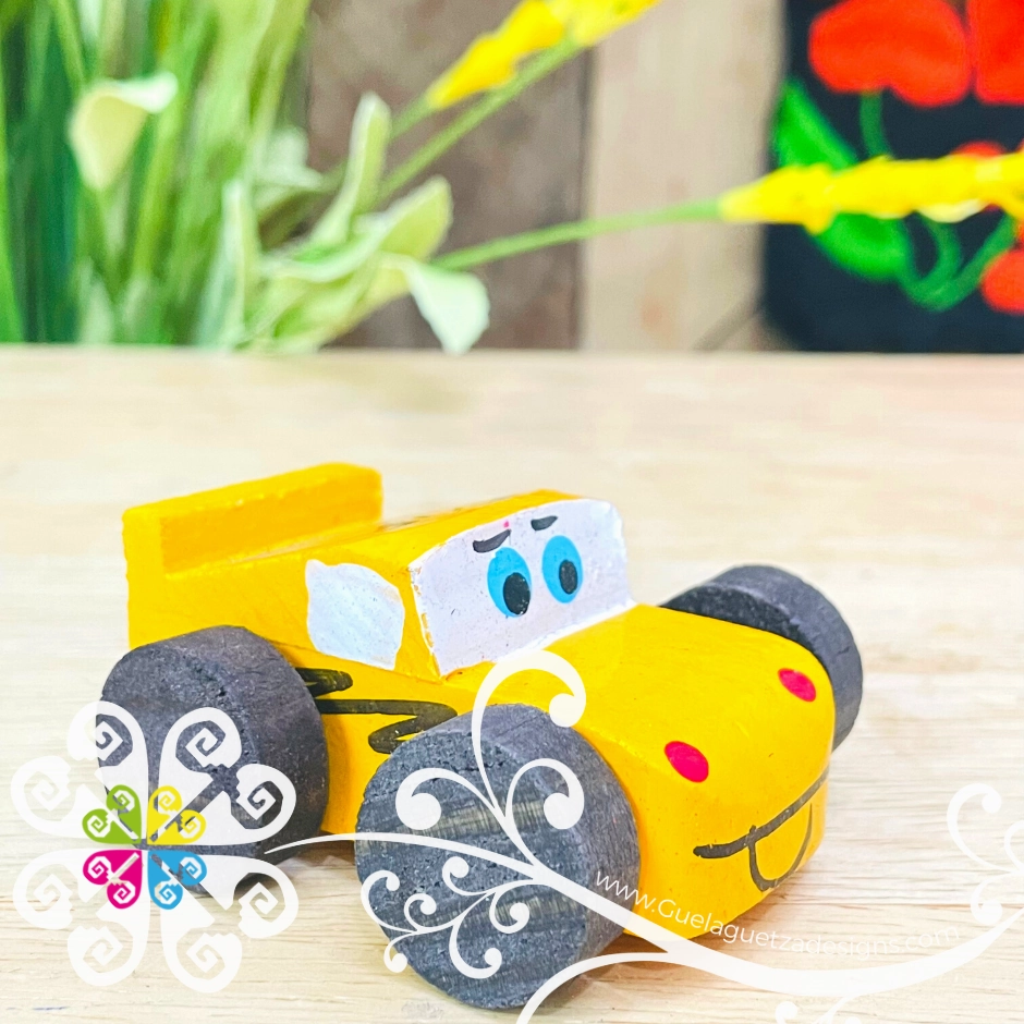 Carrito Madera - Race Car - Toy