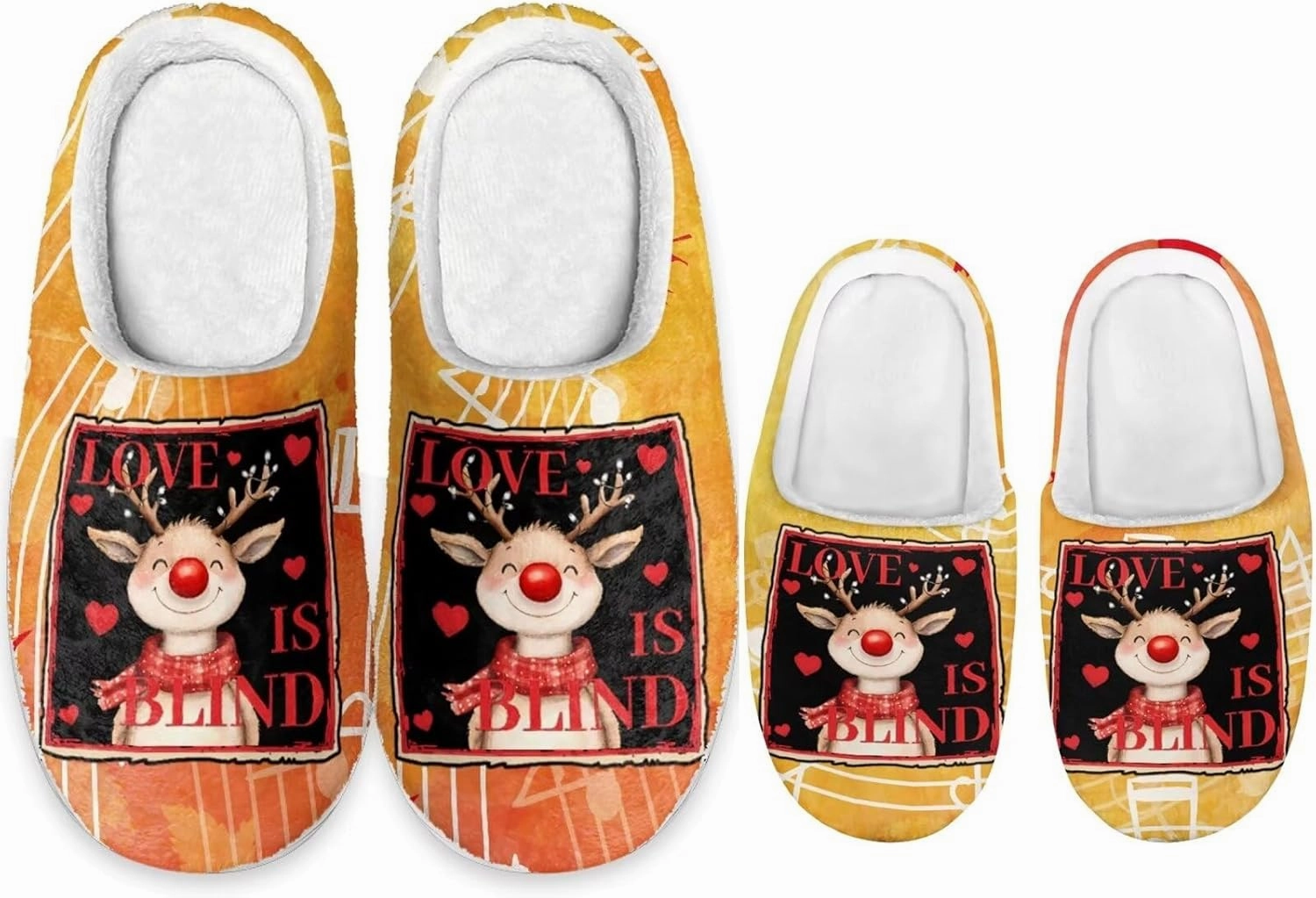 Christmas Slippers for Family Christmas Slippers Matching Sets Reindeer Christmas House Santa Claus Slippers Funny Christmas Slippers