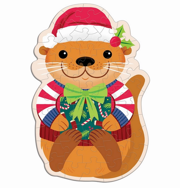 Cinnamon Otter 48 Piece Scratch & Sniff Puzzle