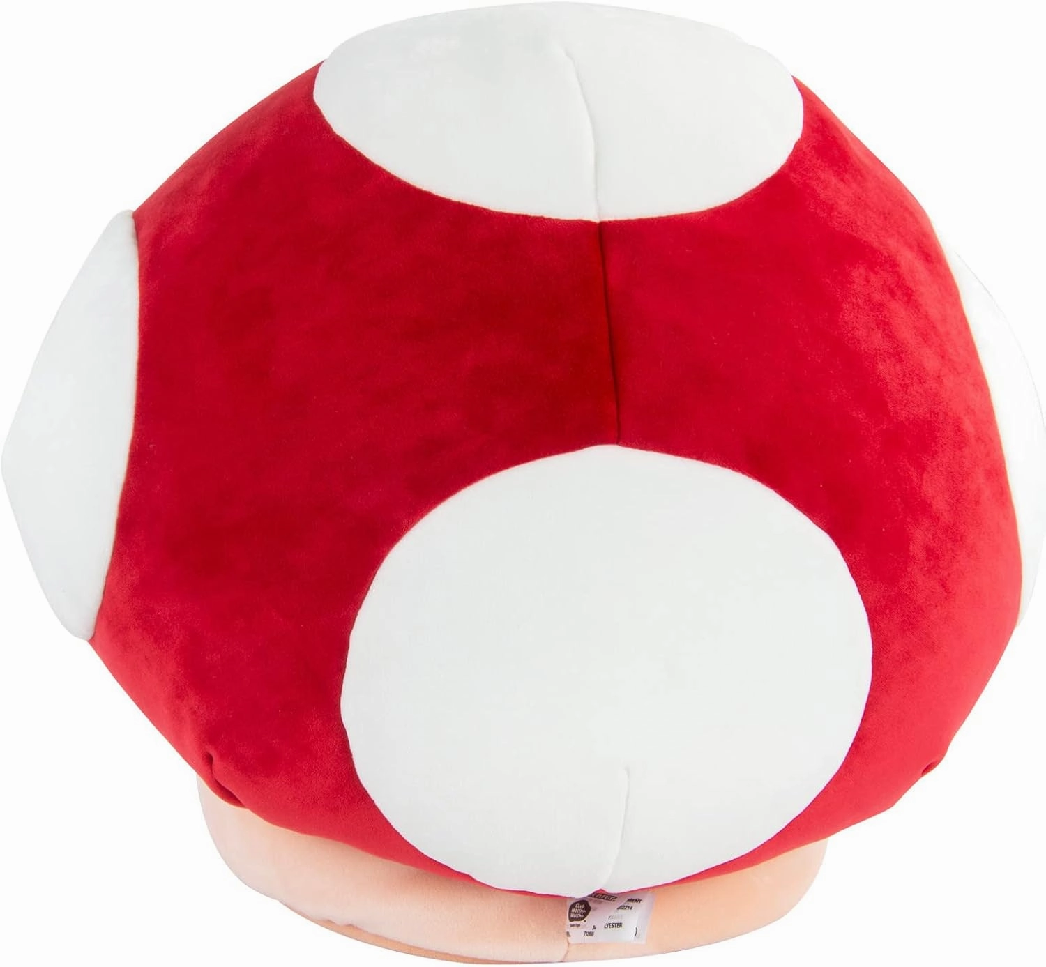 Club Mocchi-Mocchi- Mario Kart Plush - Red Mushroom Plushie - Squishy Mario Toys and Cute Stuffed Animals - Gaming Room Decor - Video Game Collectibles - 15 Inch