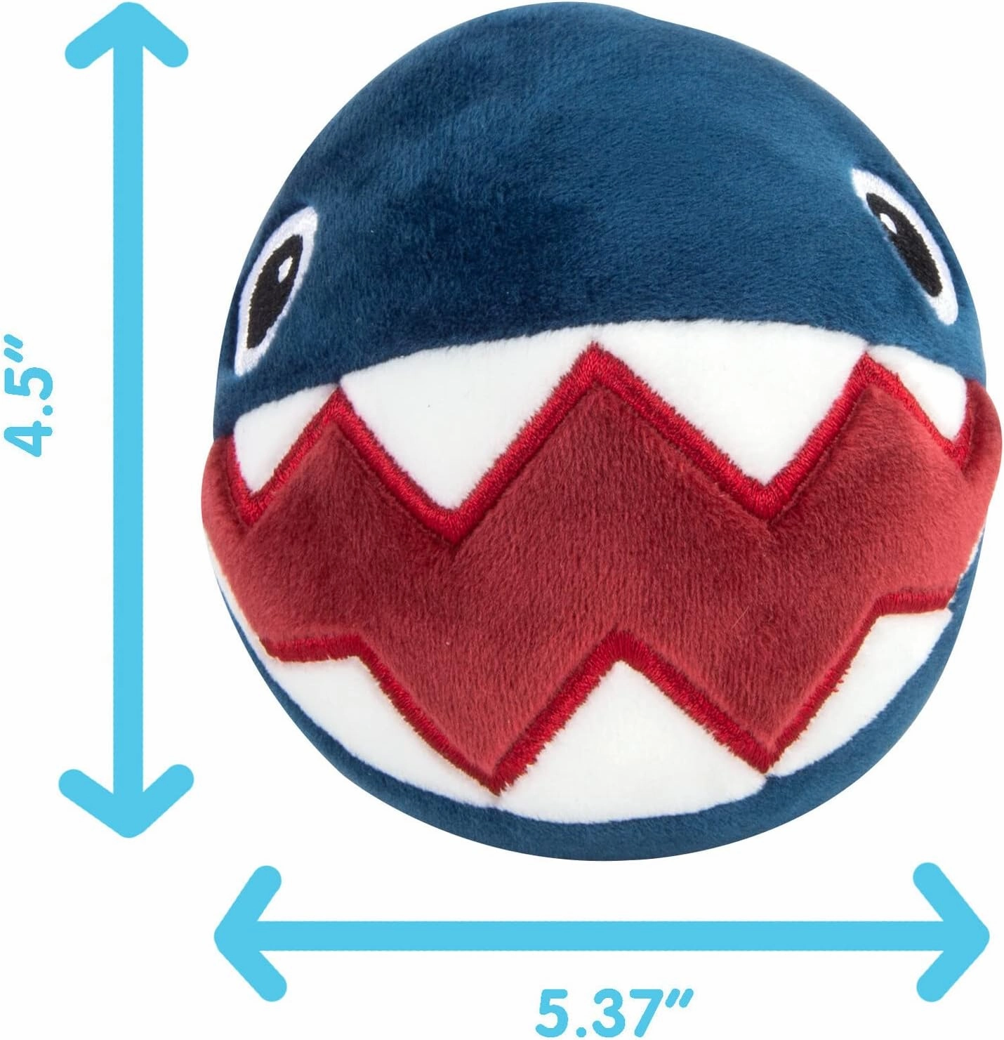 Club Mocchi- Mocchi- Nintendo Super Mario Plush - Chain Chomp Plushie -Collectible Squishy Plushies - 6 Inch