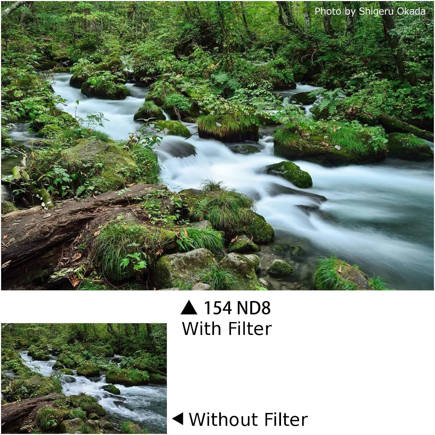 Cokin Square Filter Full ND Creative Kit - Includes ND2 (1-Stop), ND4 (2-Stop), ND8 (3-Stop) for M (P) Series Holder - 84mm X 84mm