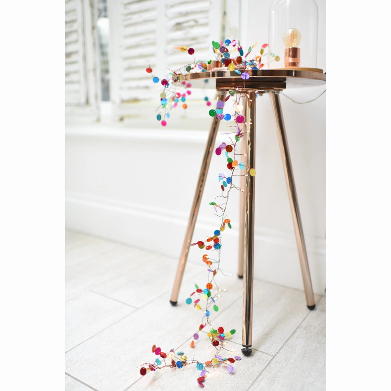 Colorful Confetti Fairy Lights, Set of 3