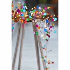 Colorful Confetti Fairy Lights, Set of 3
