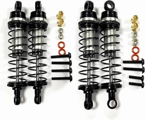 Compatible with Losi for Mini-T 1/16 for Mini-B 1/18 RC Truck Car Upgrades Parts Metal Front and Rear Shock Absorber Damper RC Shocks Damper