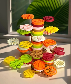 Creative Stacking Game For Little Builders | Stem Toys For Imaginative Building