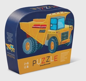 Crocodile Creek - 12 Pc Mini Puzzle - Construction Zone