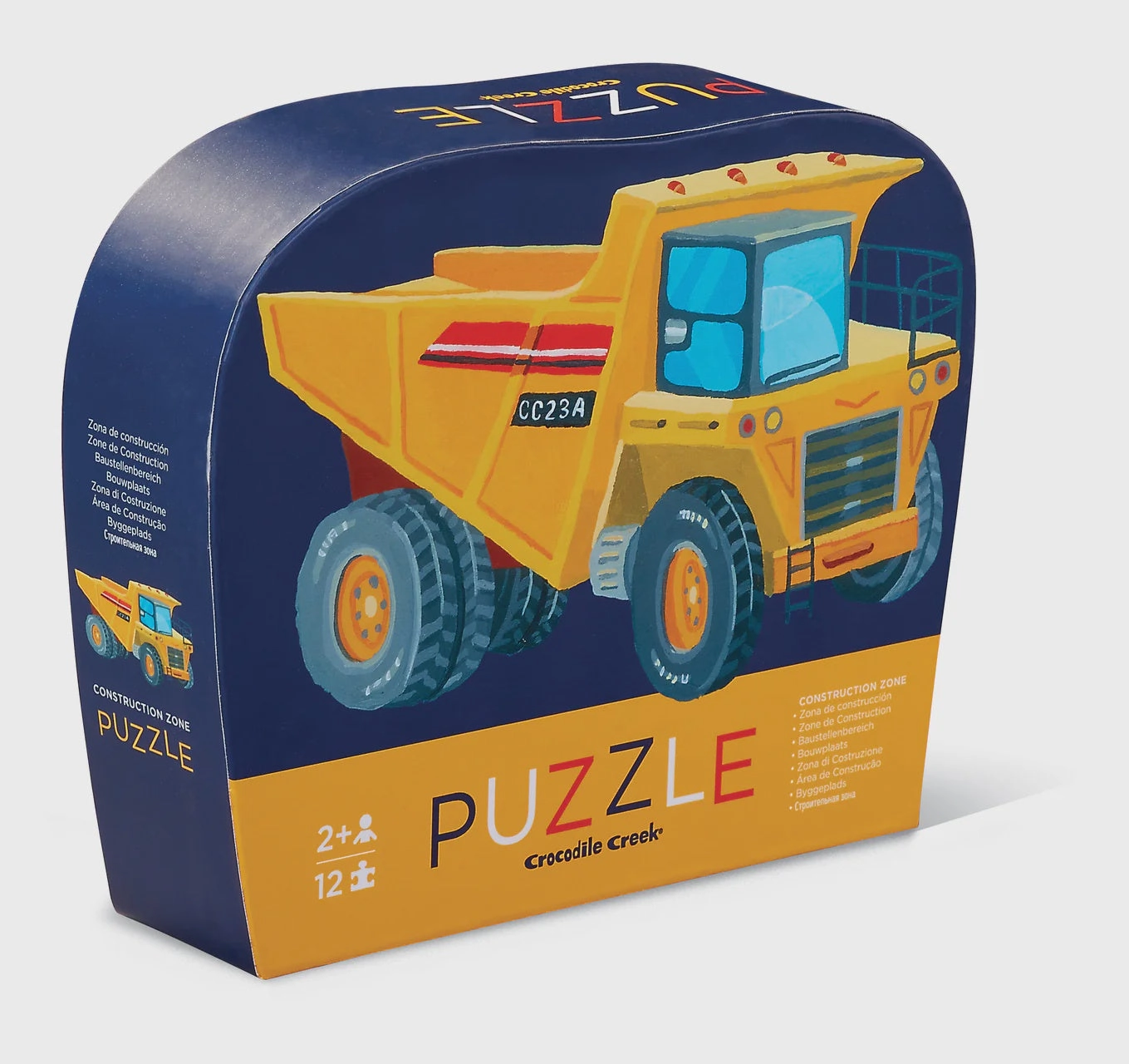 Crocodile Creek - 12 Pc Mini Puzzle - Construction Zone