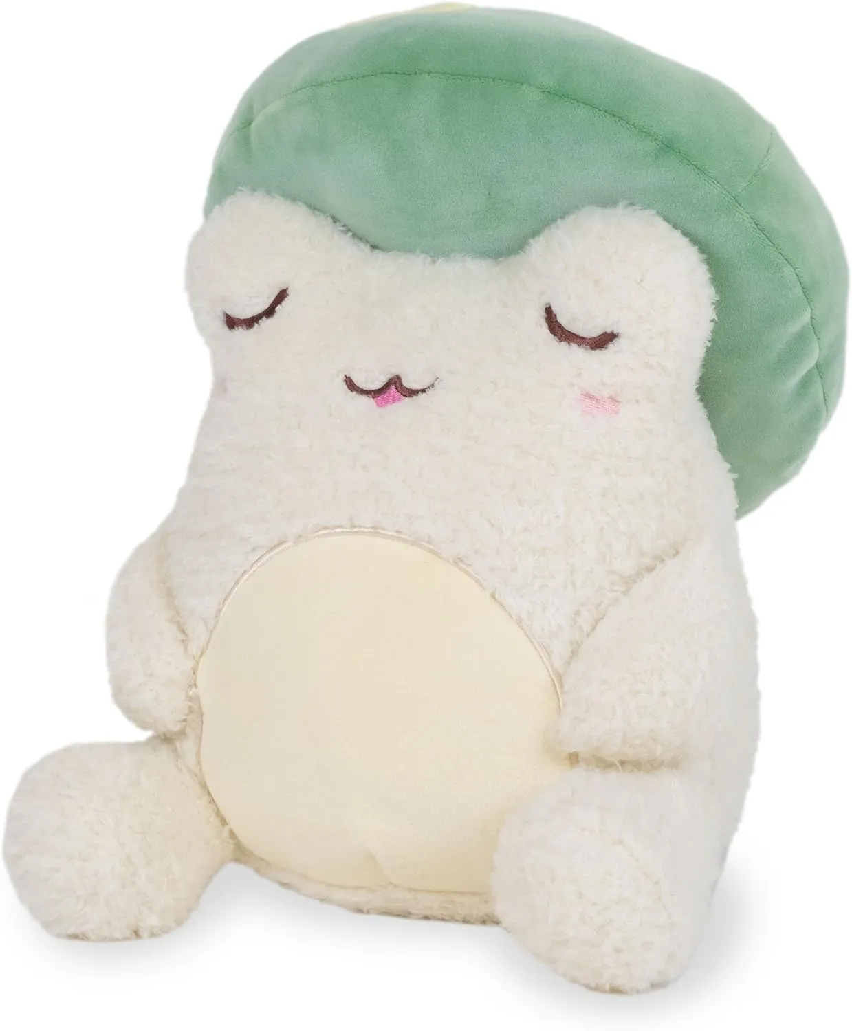 Cuddle Barn PlushGoals - Toady Toadstool Wawa The Froggie Soft Kawaii Cute Frog Plush Toy, 9 inches˜