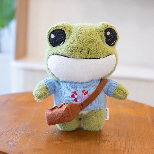 Cute Big Eyes Frog Plush  Toy