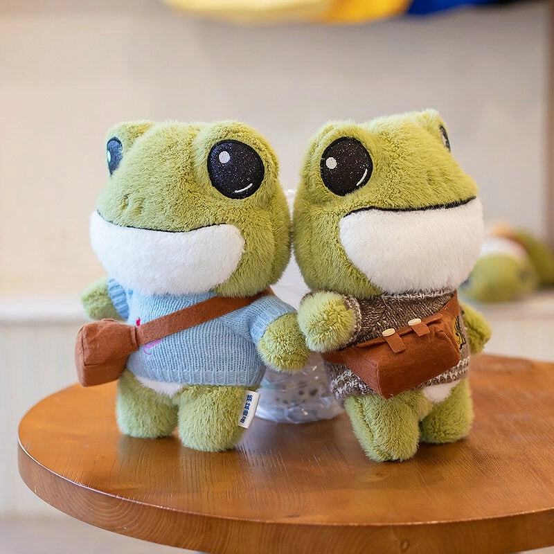 Cute Big Eyes Frog Plush  Toy