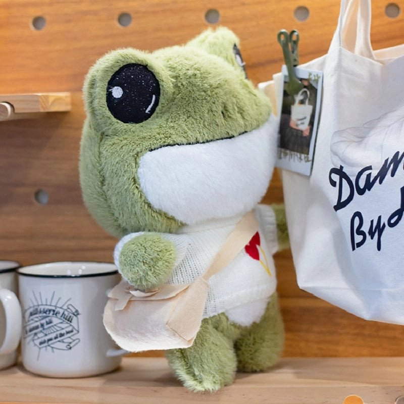 Cute Big Eyes Frog Plush  Toy