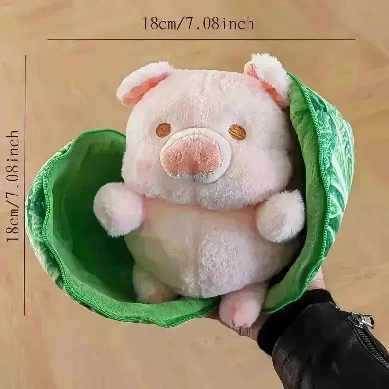 Cute Cabbage Pig Plushie