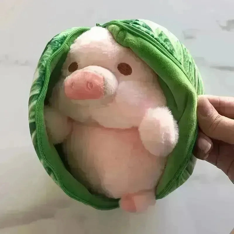 Cute Cabbage Pig Plushie