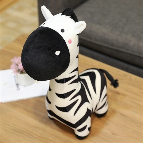 Cute Cartoon Zebra Stuffed Animal
