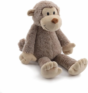 Cute Plush Monkey Toy Soft Stuffed Animal，15.4 inch Adorable and Cuddly Plush Monkey Huggable Companion for Comfort