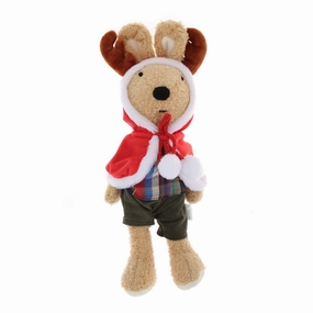 Cute Stuffed Elk Plush Doll Toy Birthday
