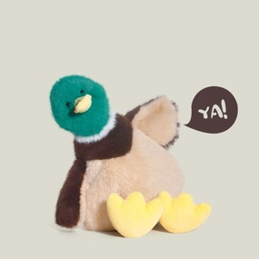 Cute White Duck Stuffed Animal