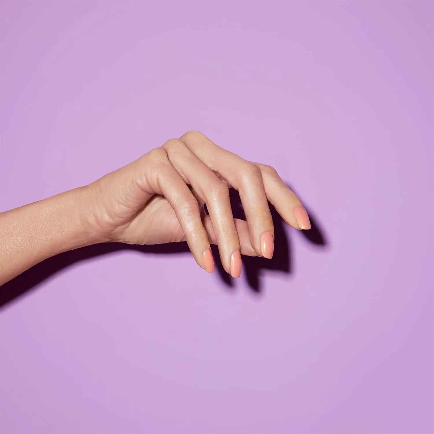 Dazzle Dry Mini Kit 4 Step System - Sunset Glow - A semi-sheer peach with a subtle orange/gold shimmer. Semi-sheer shimmer. (5 Piece Kit / 5 Manicures)