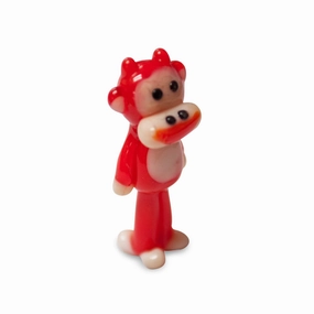 Devil Julius Paul Frank Collectible Miniature Glass Figurine in Tynies Collector's Frame