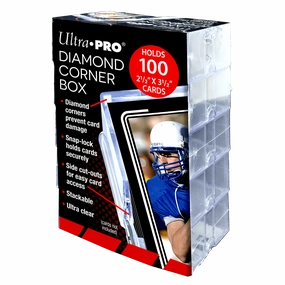 Diamond Corner 100  Card Storage Boxes (10ct)