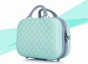 Diamond Surface Typ ABS Polychrome Mini Travel Luggage for Princess Girls Or Women Lady