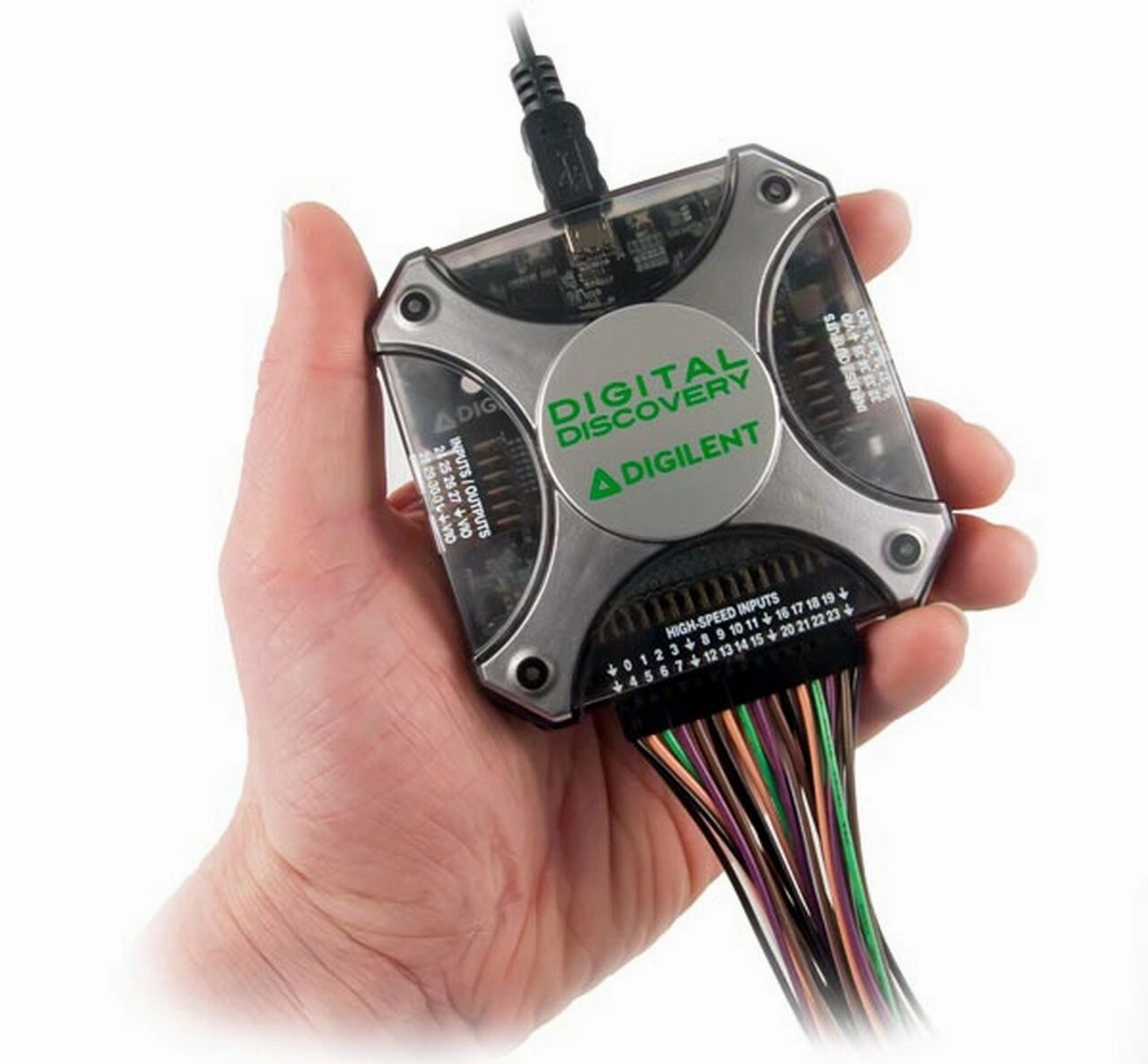 Digilent Digital Discovery: Portable USB Logic Analyzer and Digital Pattern Generator