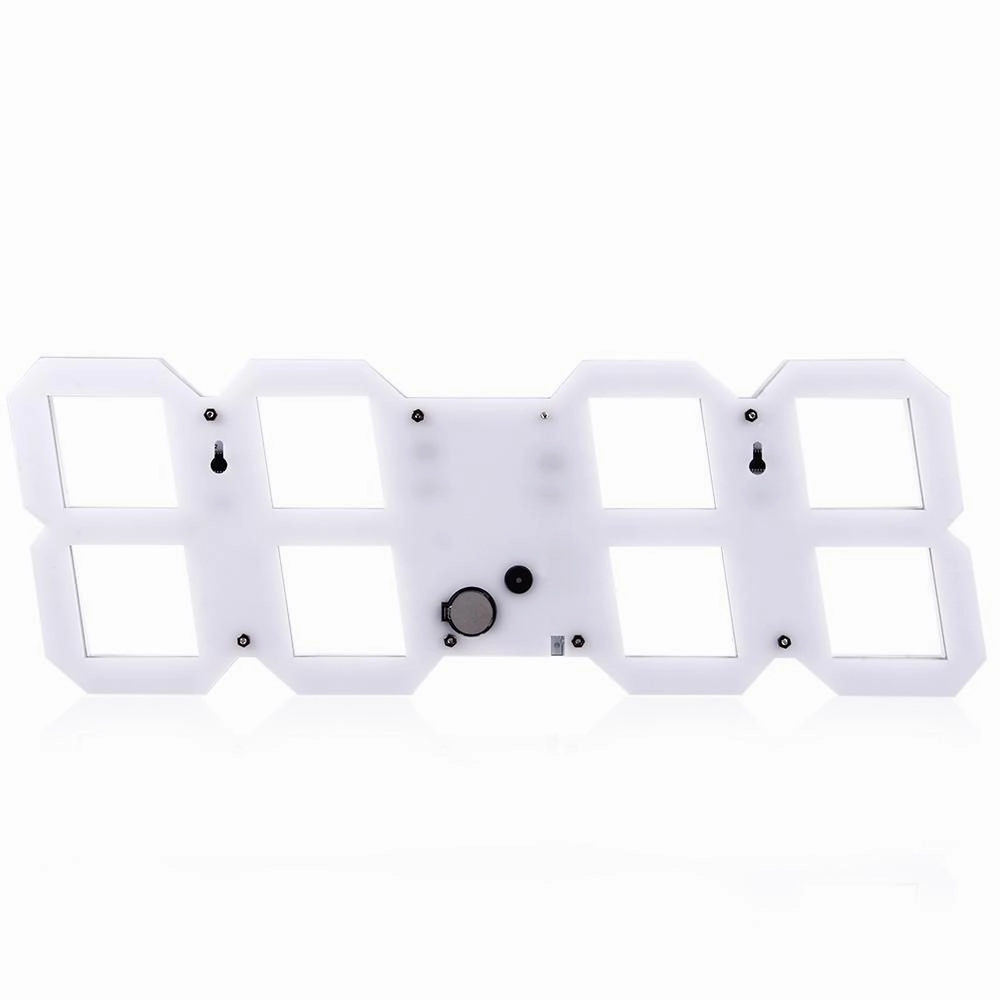 Digital LED Remote Control Wall Clock