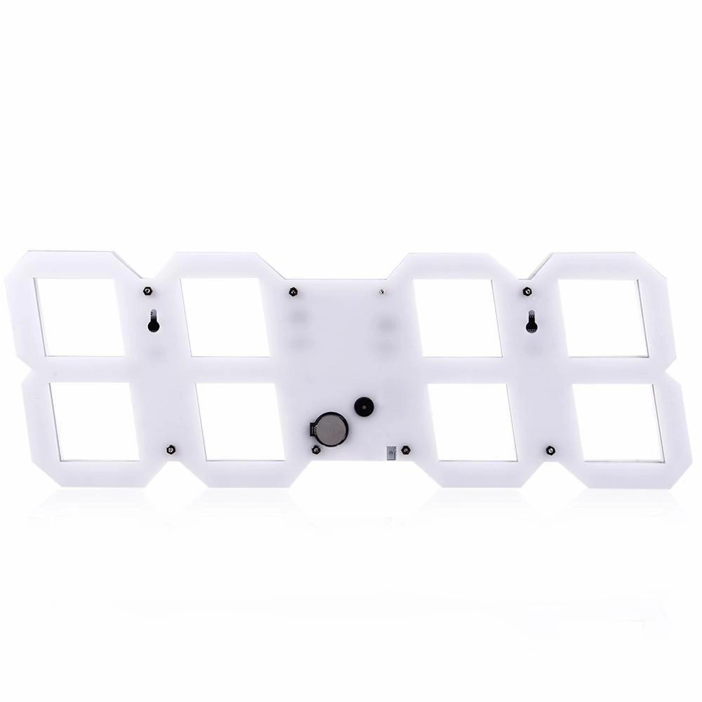 Digital LED Remote Control Wall Clock