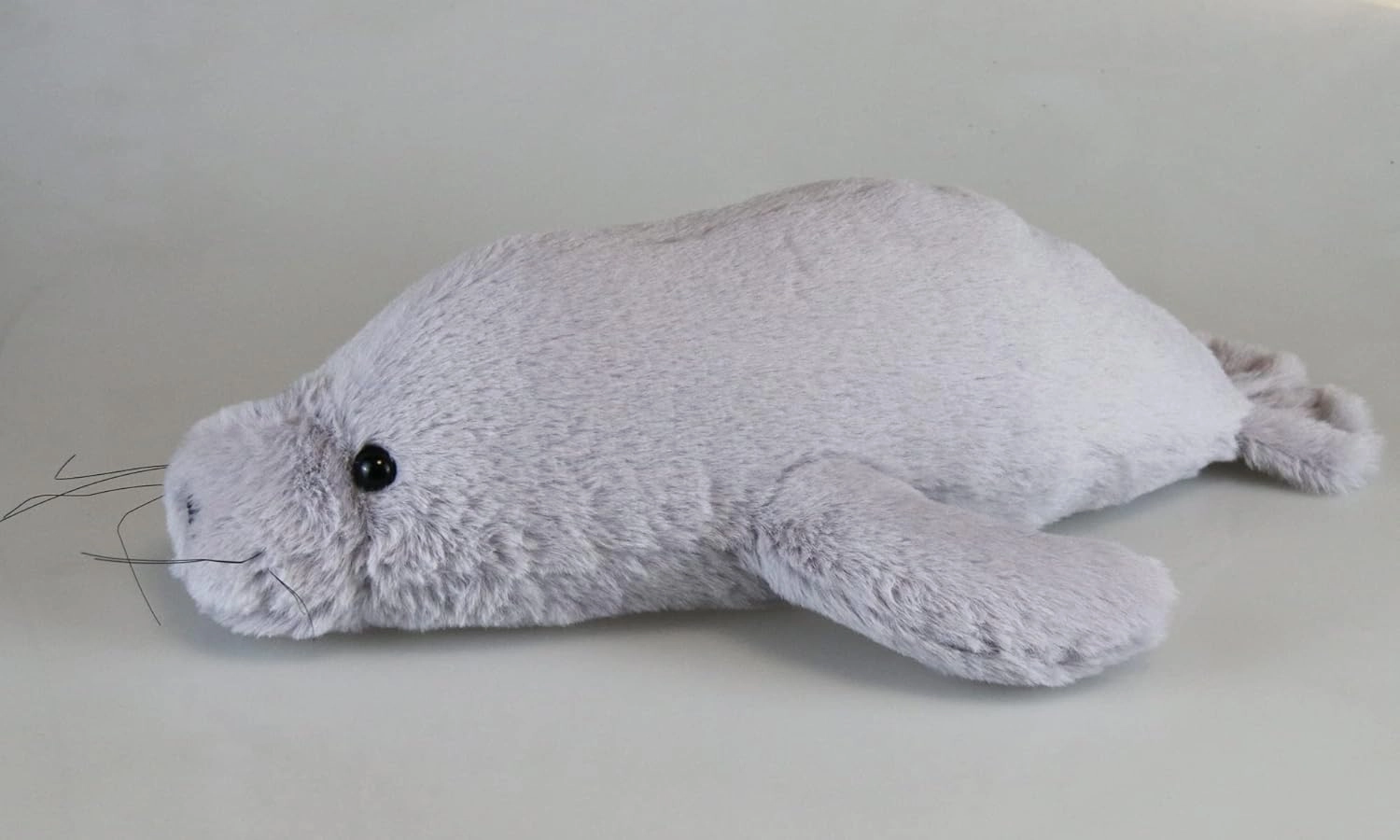 Dinosaur Dog Seal Weighted Stuffed Animals, Large Weighted Plush Animal, Gifts for Adults, Kids, Boys and Girls (Seal - 23.6in)