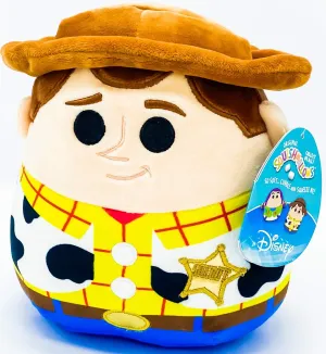 Disney Toy Story Squishmallow Woody 8” Kelly Toys Super Soft Stuffed Plush Toy Pillow