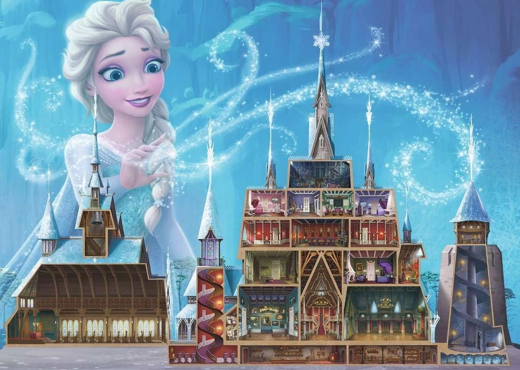 Disney Castle: Elsa 1000 pc Puzzle