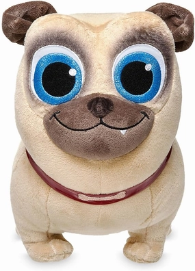 DISNEY STORE Official Puppy Dog Pals Plush Toy - Soft and Cuddly Puppy Stuffed Animal, Plush Toys, Collectible Character, Stuffed Dogs for Kids – Rolly, 12 Inches