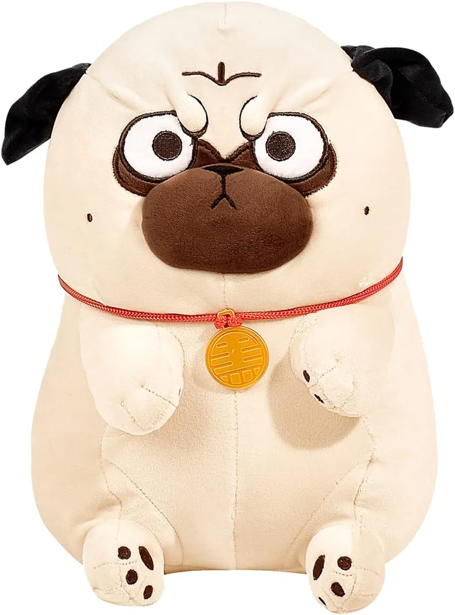 Dog Stuffed Animals Plush, Soft Cuddly Plush Toys, Anime BaZahei Plush Dog Toys Birthday Gift for Boys and Girls(Crouching Dog- 11.8in)…