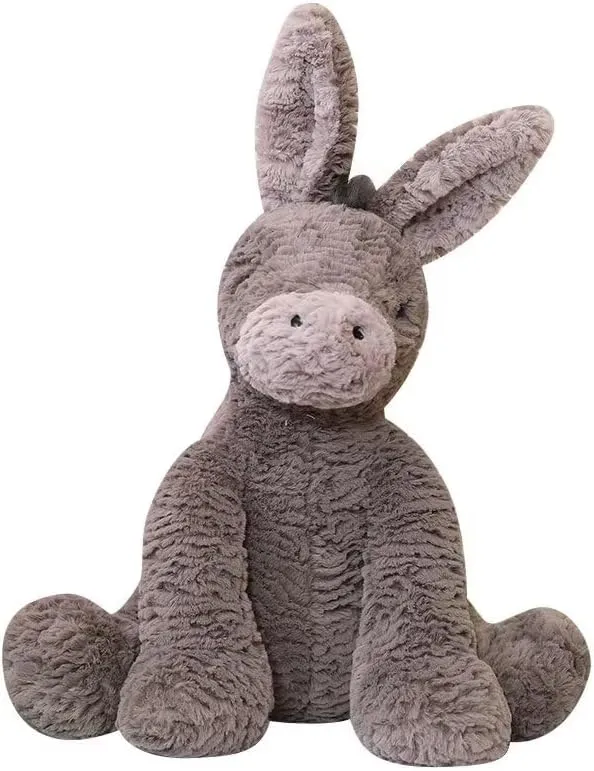 Donkey Stuffed Animal, Donkey Plush Toys 23.6 Inches Plush Gifts