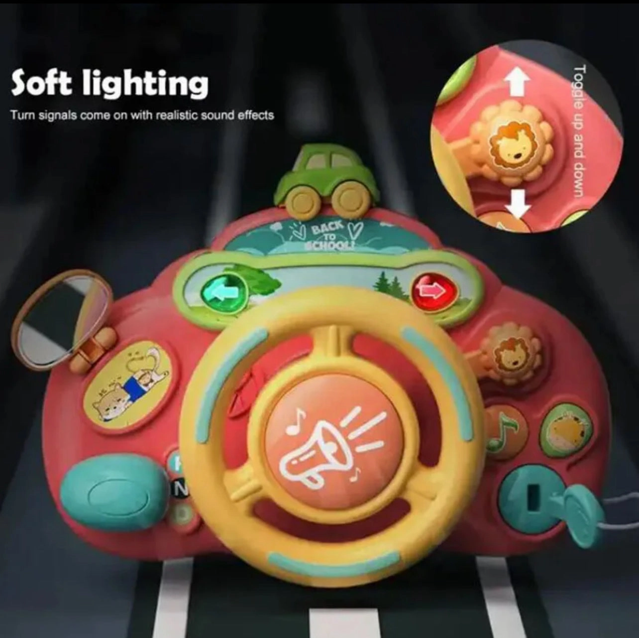 Drive with Dad - Baby Steering Wheels