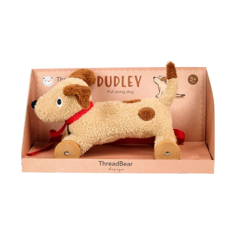 Dudley Pull Along Dog Toy
