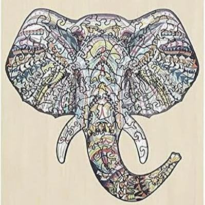 Elephant 137 Piece Wooden Puzzle