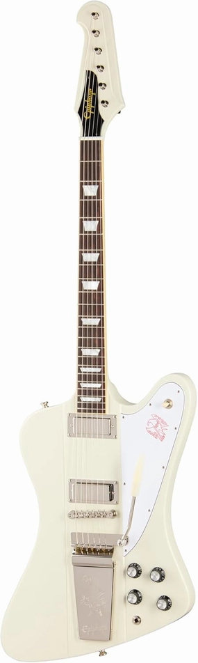 Epiphone IGC 1963 Firebird V, Polaris White with Case