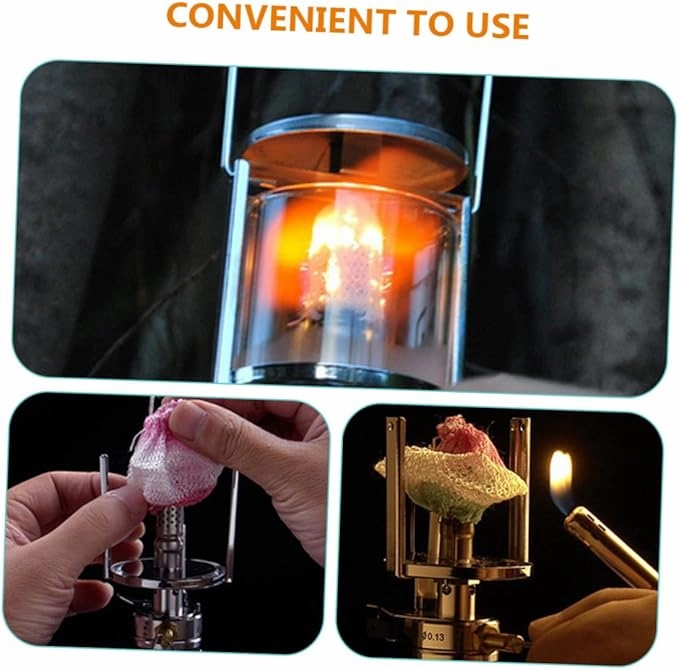 EXCEART Propane Light Mantle Propane Lamp Mantle: The Gas lamp mantles are Compact and Light in Weight, Easy to Carry for Outdoor Activities. Camping Hiking Light Mantle